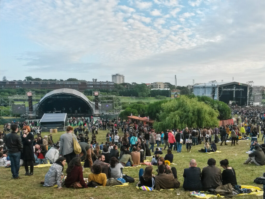 Parque da Cidade, Porto, público para o Primavera Sound