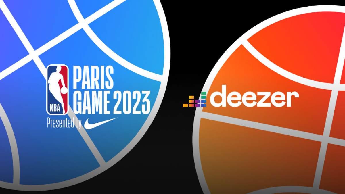 Deezer : partenaire du NBA Paris Game 2023 présenté par Nike