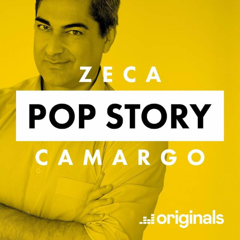 Pop Story com Zeca Camargo melhores podcasts do Brasil