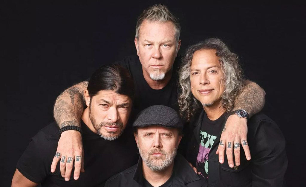  bandas de rock internacional -Metallica